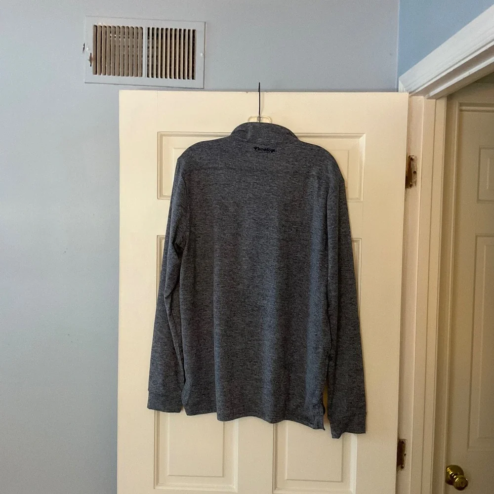 Birddogs Suburban Meyer Quarter Zip Pullover Dark Navy Heather Mens Medium NWT